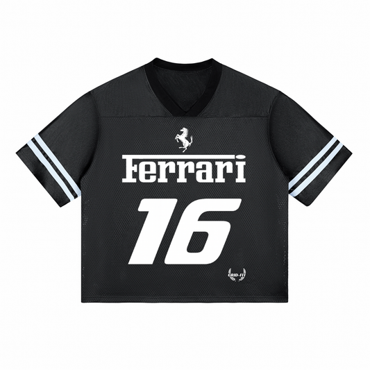 Charles Leclerc,Ferrari,Men,Women,Mesh Jersey