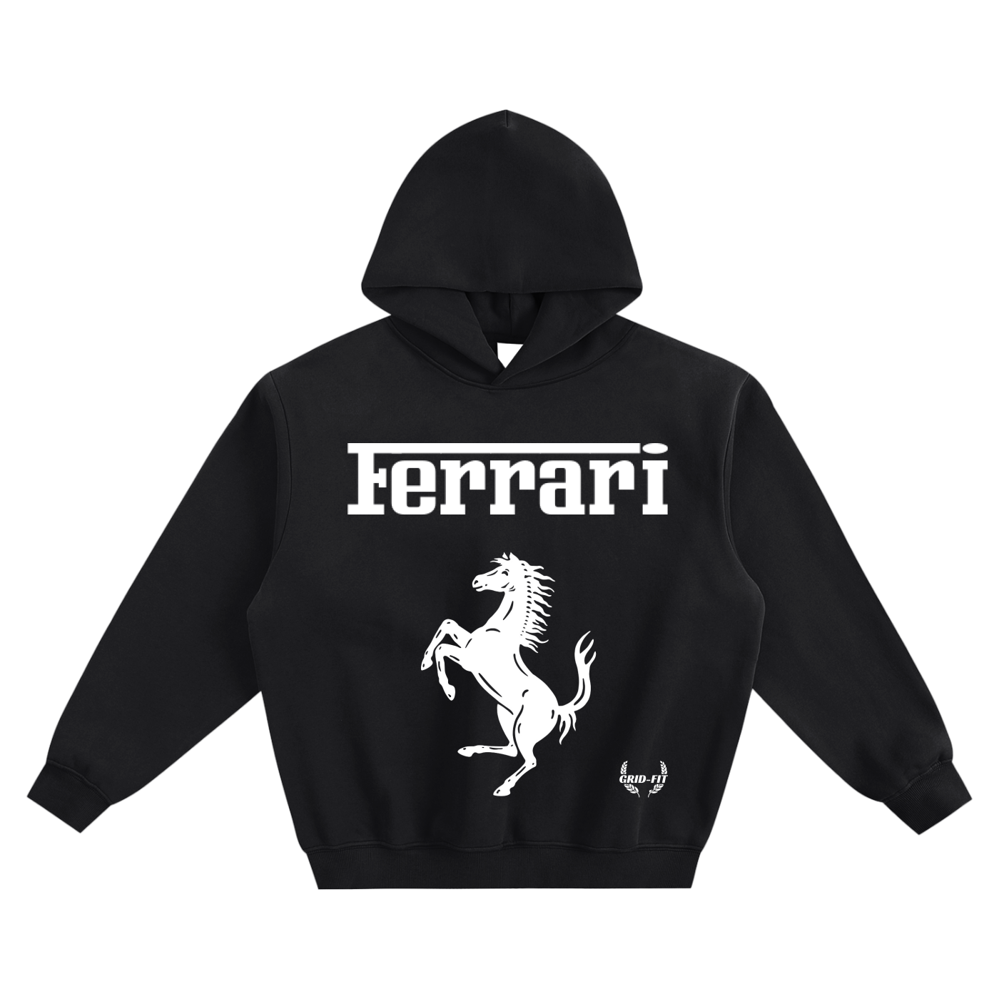 Men,Women,Boxy Hoodie,Ferrari