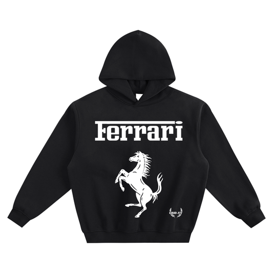Men,Women,Boxy Hoodie,Ferrari
