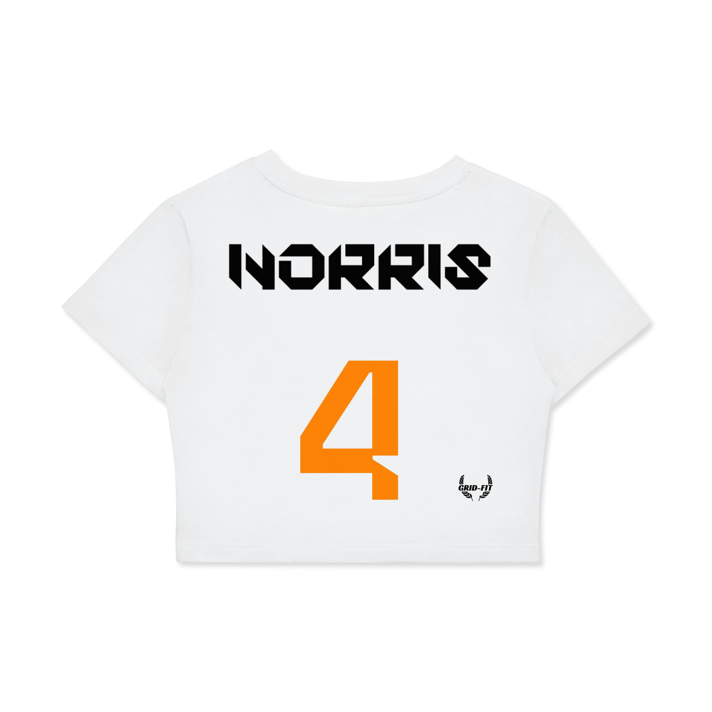 Lando Norris,McLaren,Fitted Crop Top,Womens