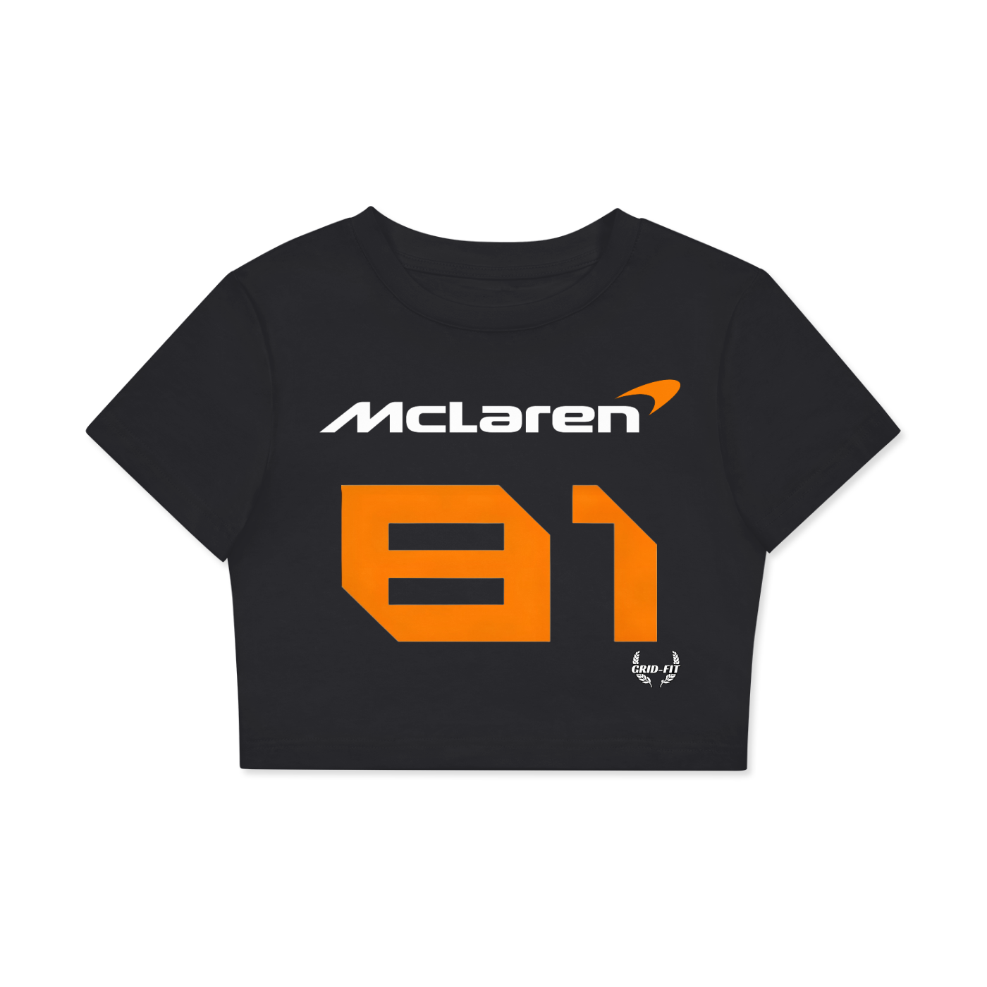 Women,Fitted Crop Top,McLaren,Oscar Piastri