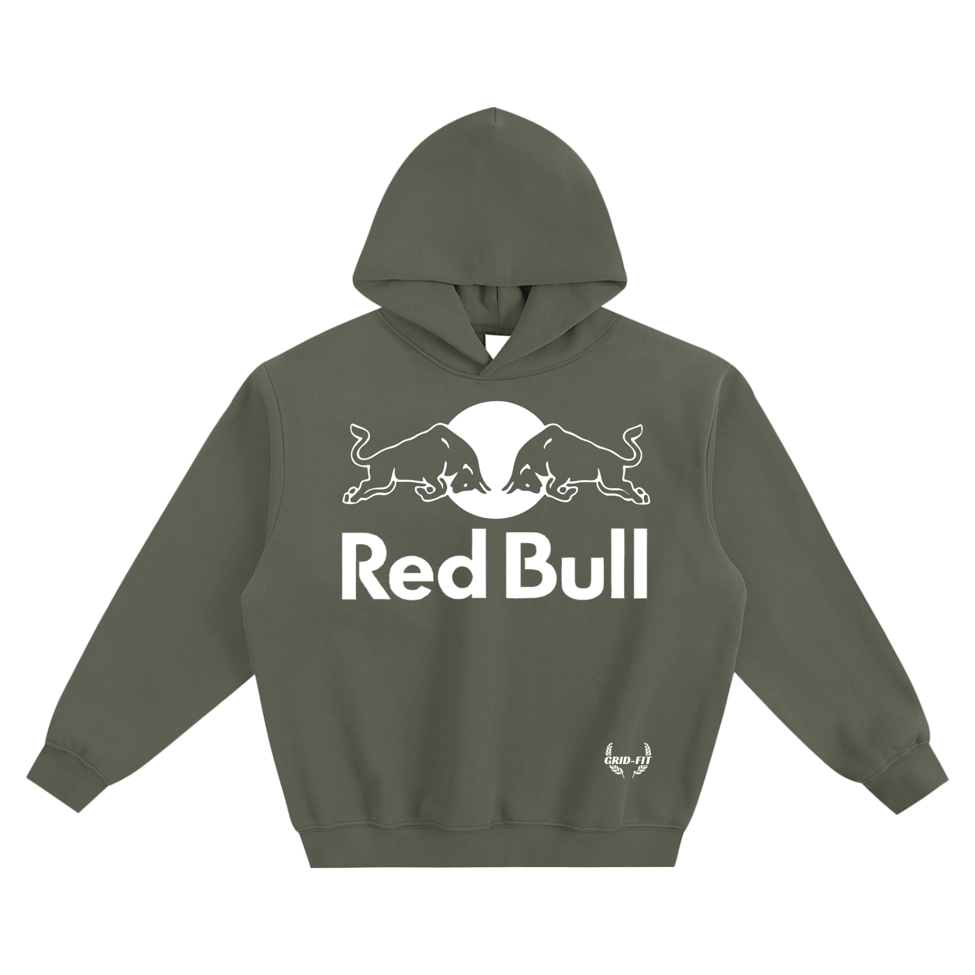 Men,Women,Boxy Hoodie,Red Bull