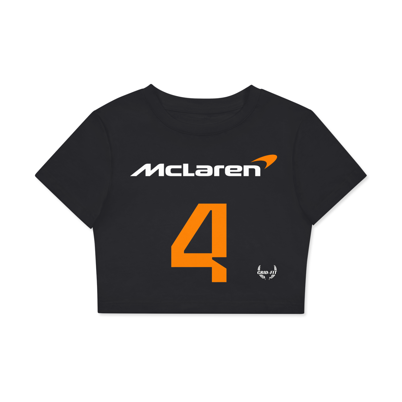 Women,Fitted Crop Top,McLaren,Lando Norris