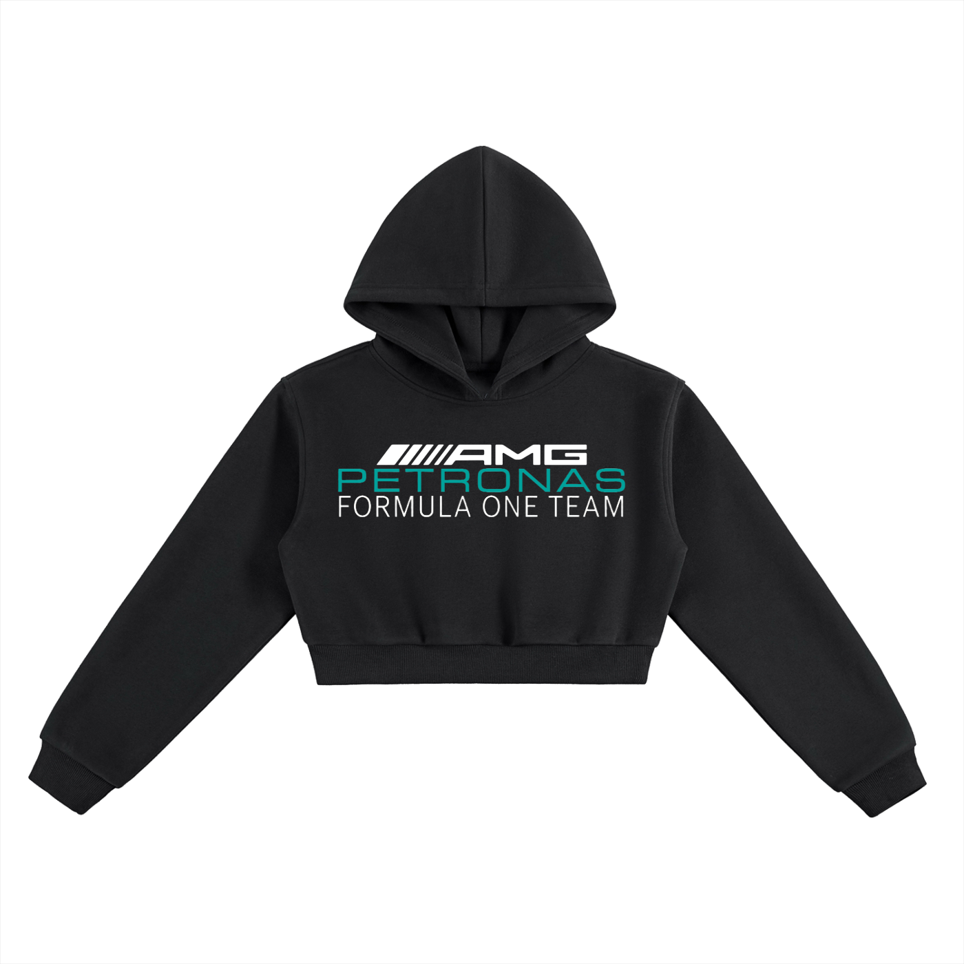 Women,Mercedes,Crop Hoodie
