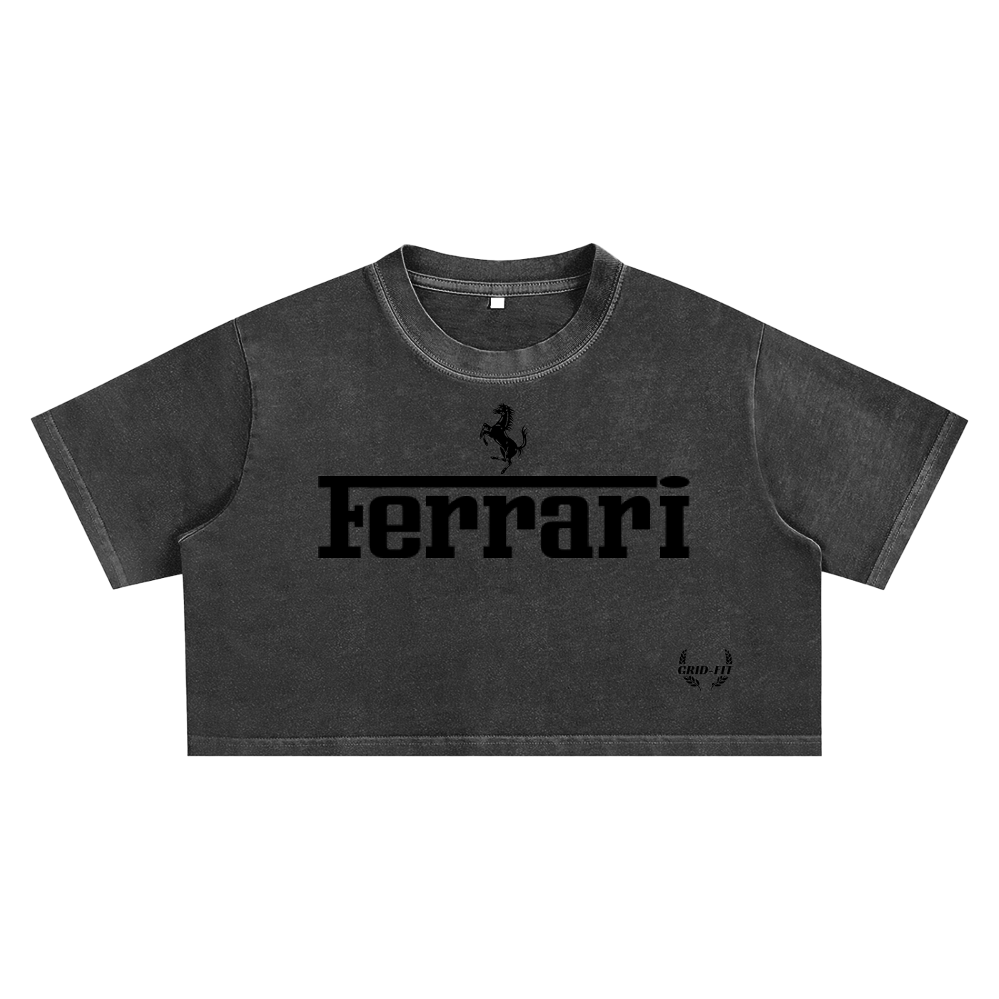 Women,Ferrari,Crop Top