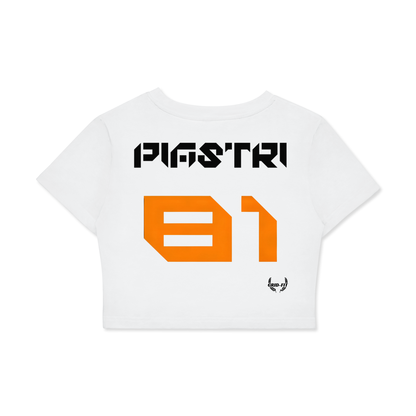 Women,Oscar Piastri,McLaren,Fitted Crop Top