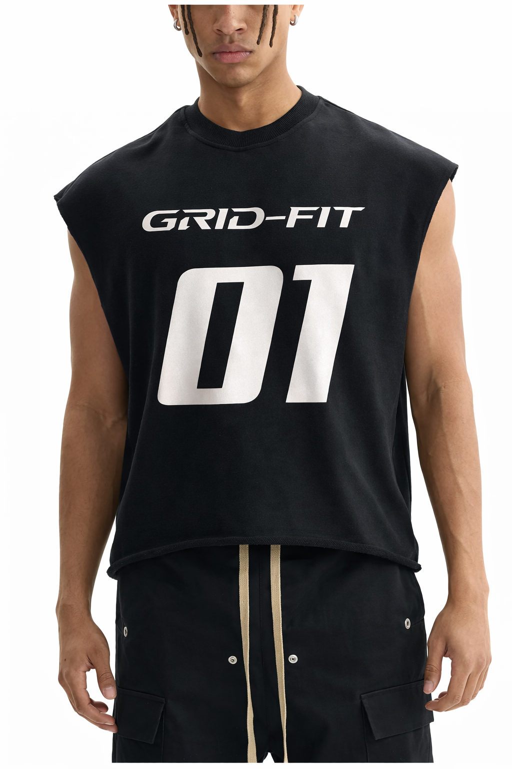 Grip-Fit Original French Terry Boxy Tank Top