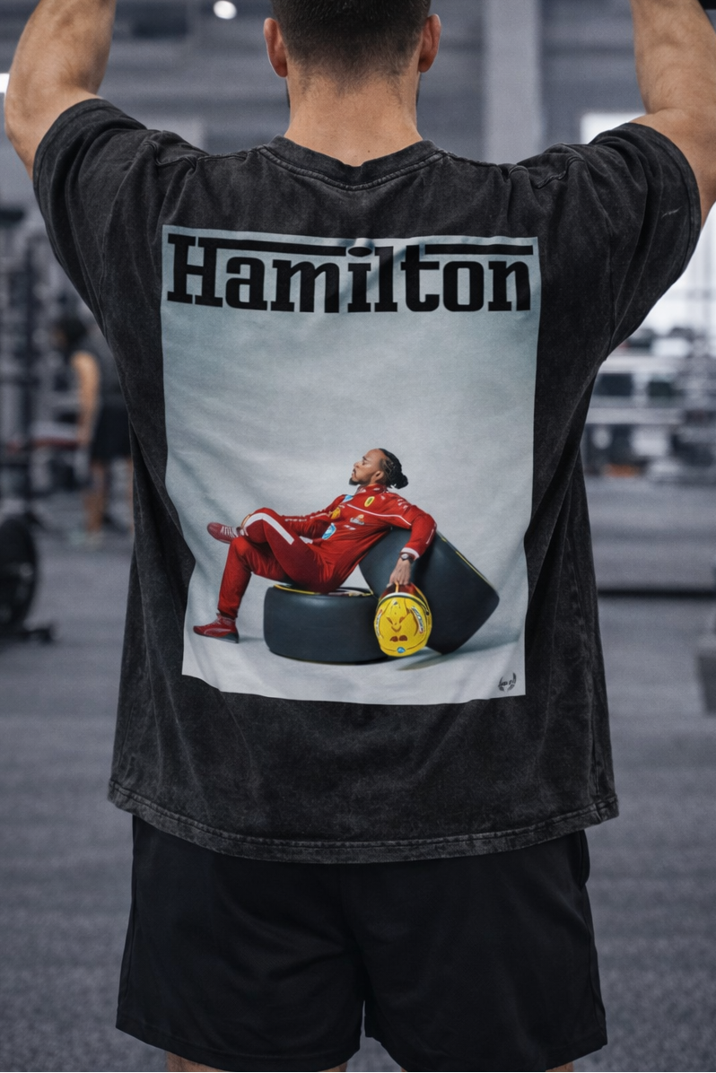 Oversized Lewis Hamilton Gym Tee
