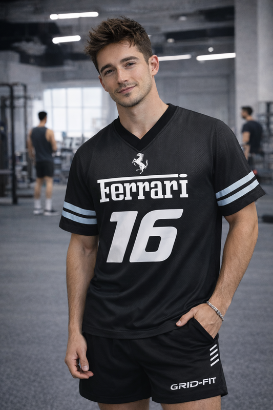 Mesh Jersey Charles Leclerc Ferrari