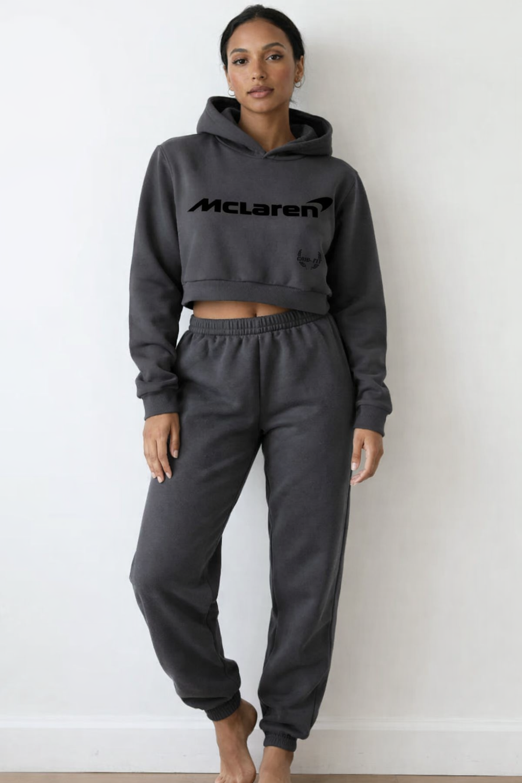 McLaren Cropped Hoodie