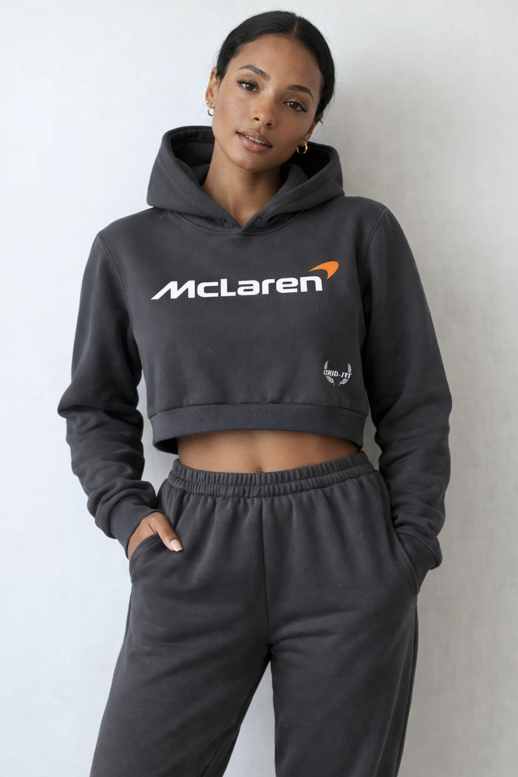 McLaren Cropped Hoodie
