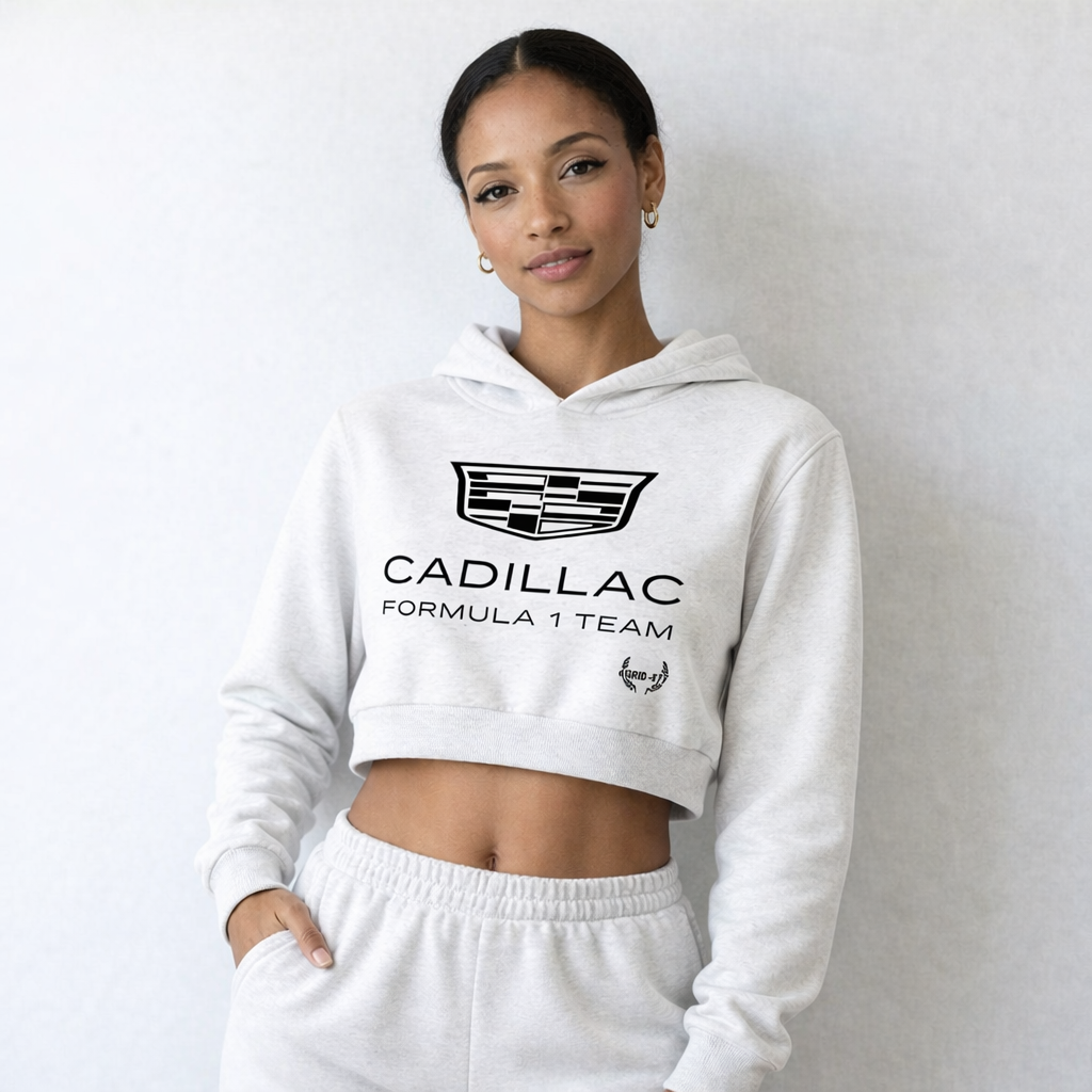 Cadillac Cropped Hoodie