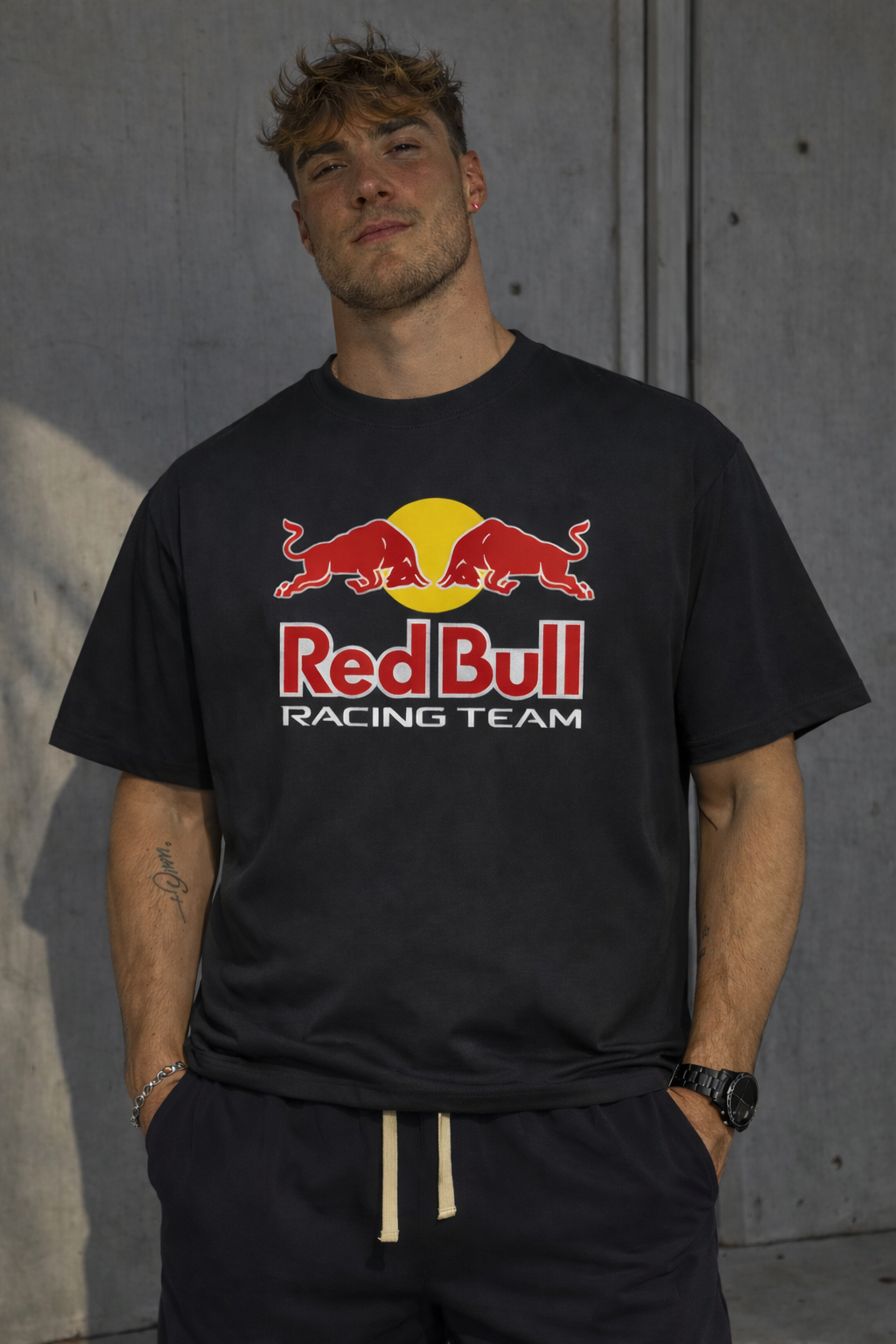 Oversized Red Bull Pump Cover