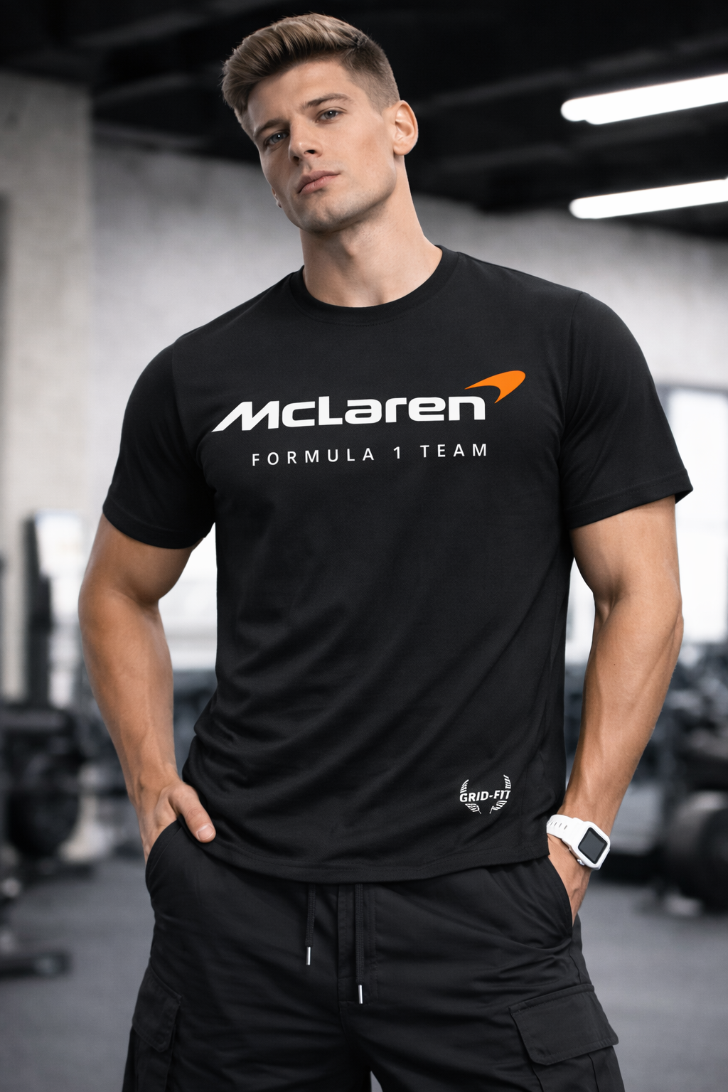 Fitted McLaren Team Shirt (Go up 1 Size for a Normal Fit)