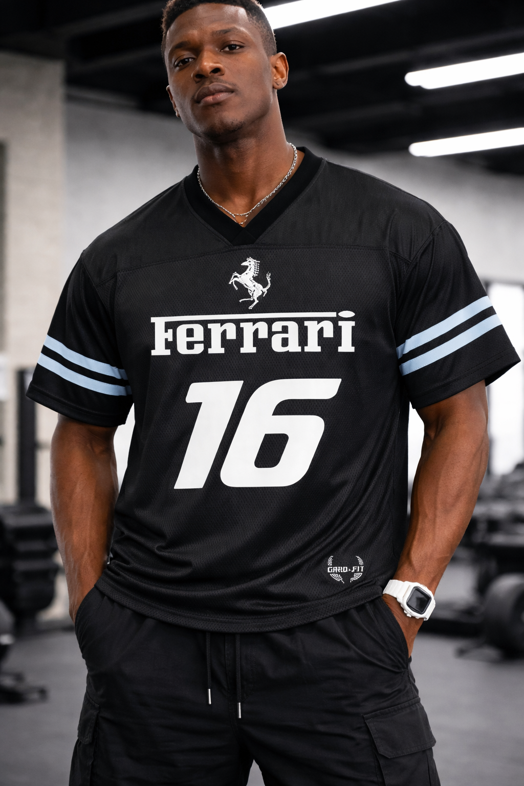 Mesh Jersey Charles Leclerc Ferrari