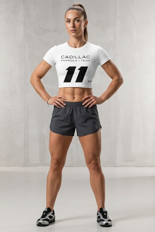 Fitted Sport Crop Top Sergio Checo Perez