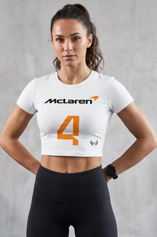 Fitted Sport Crop Top Lando Norris