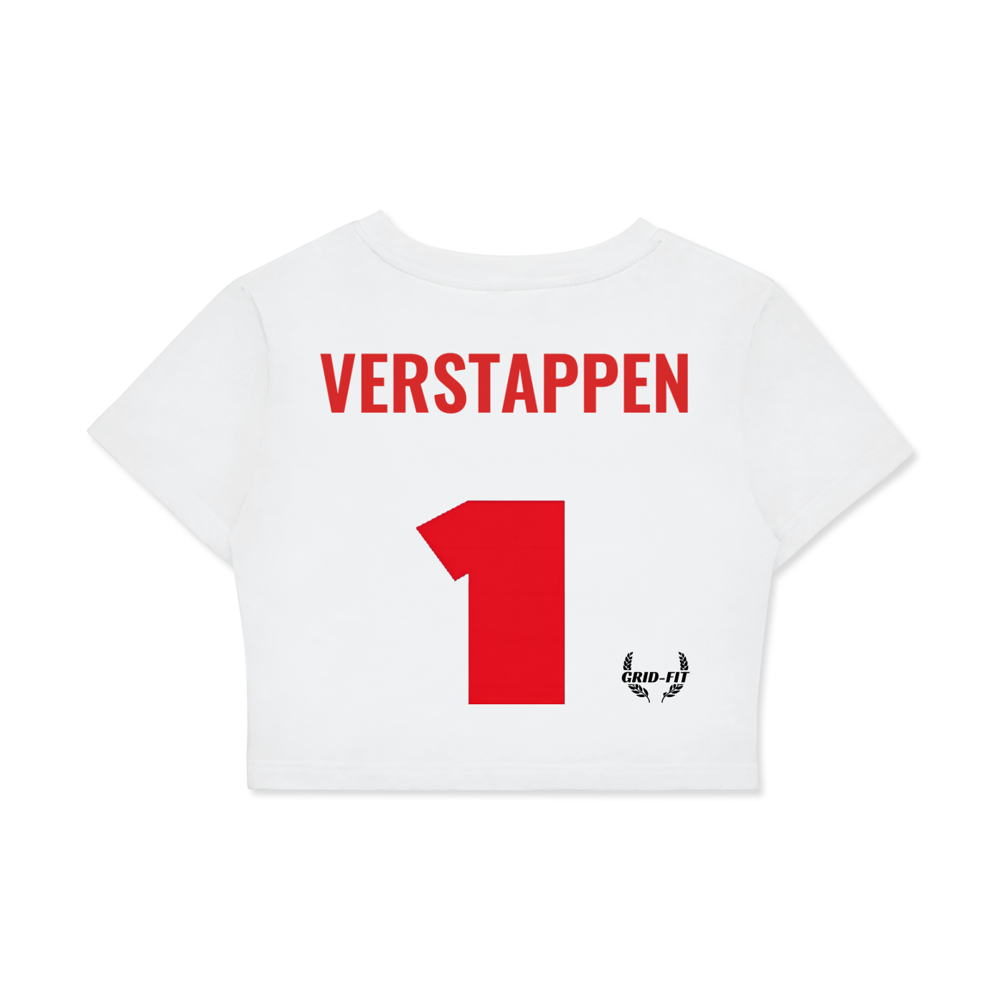 Women,Fitted Crop Top,Red Bull,Max Verstappen