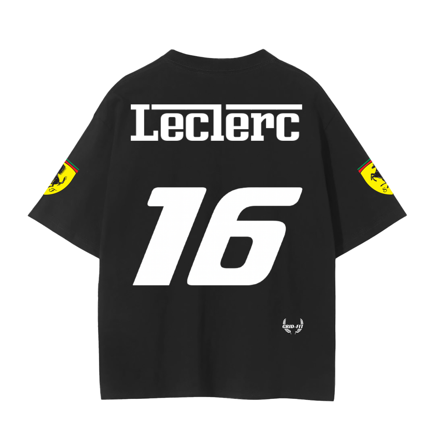Men,Women,Jersey T-Shirt,Charles Leclerc,Ferrari