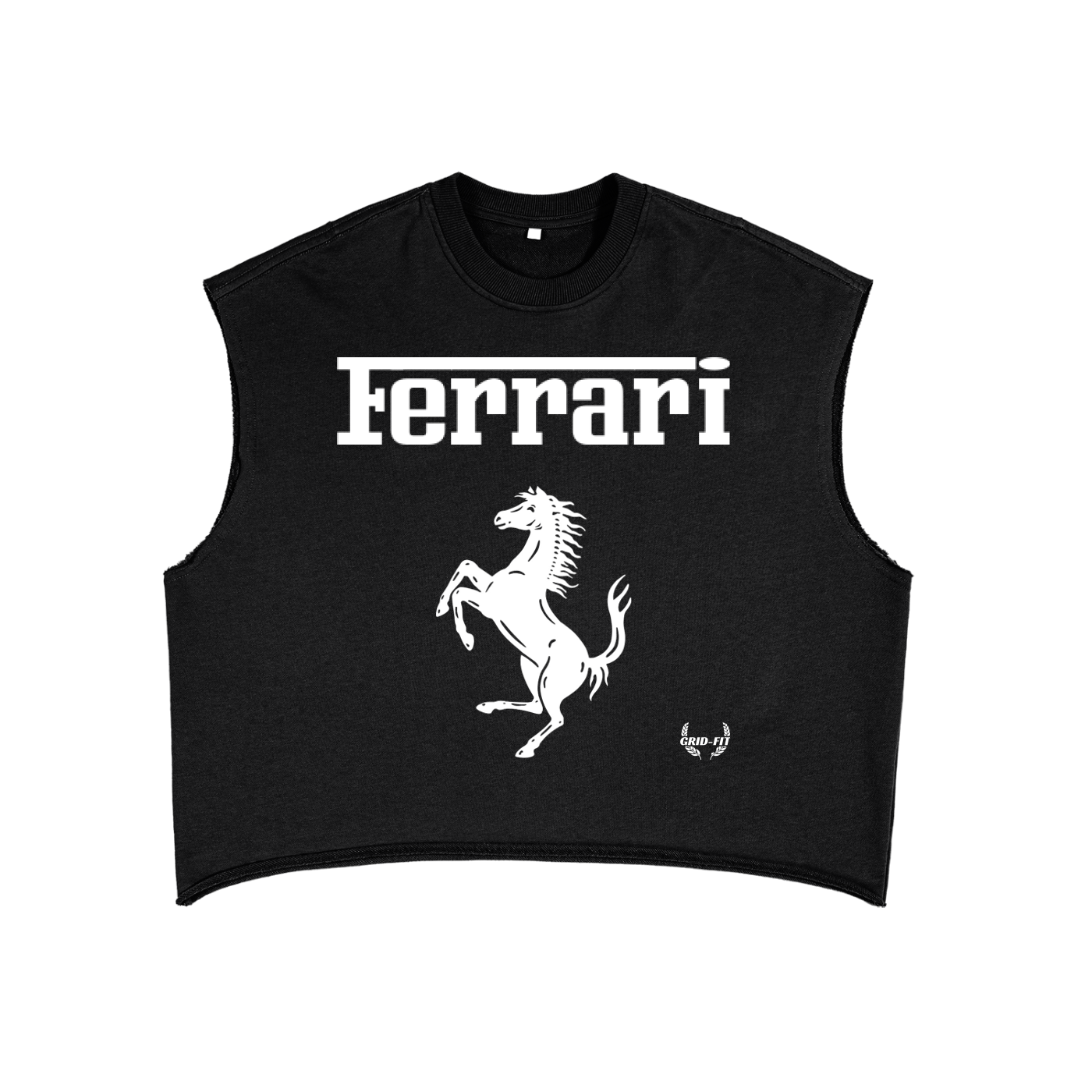 Men,Boxy Tank Top,Ferrari
