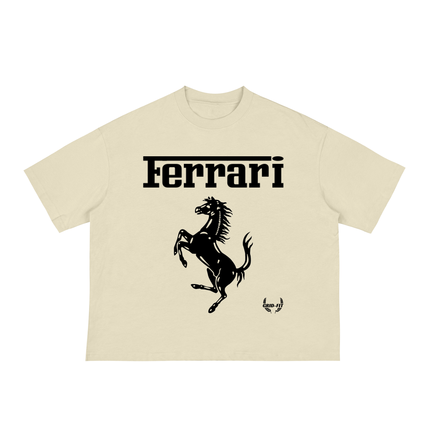 Men,Women,Ferrari,Boxy Tee