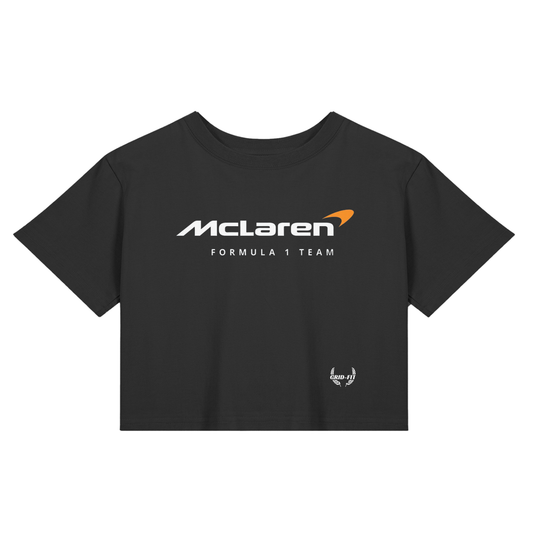 Women,Crop Tee,Team Shirt,McLaren