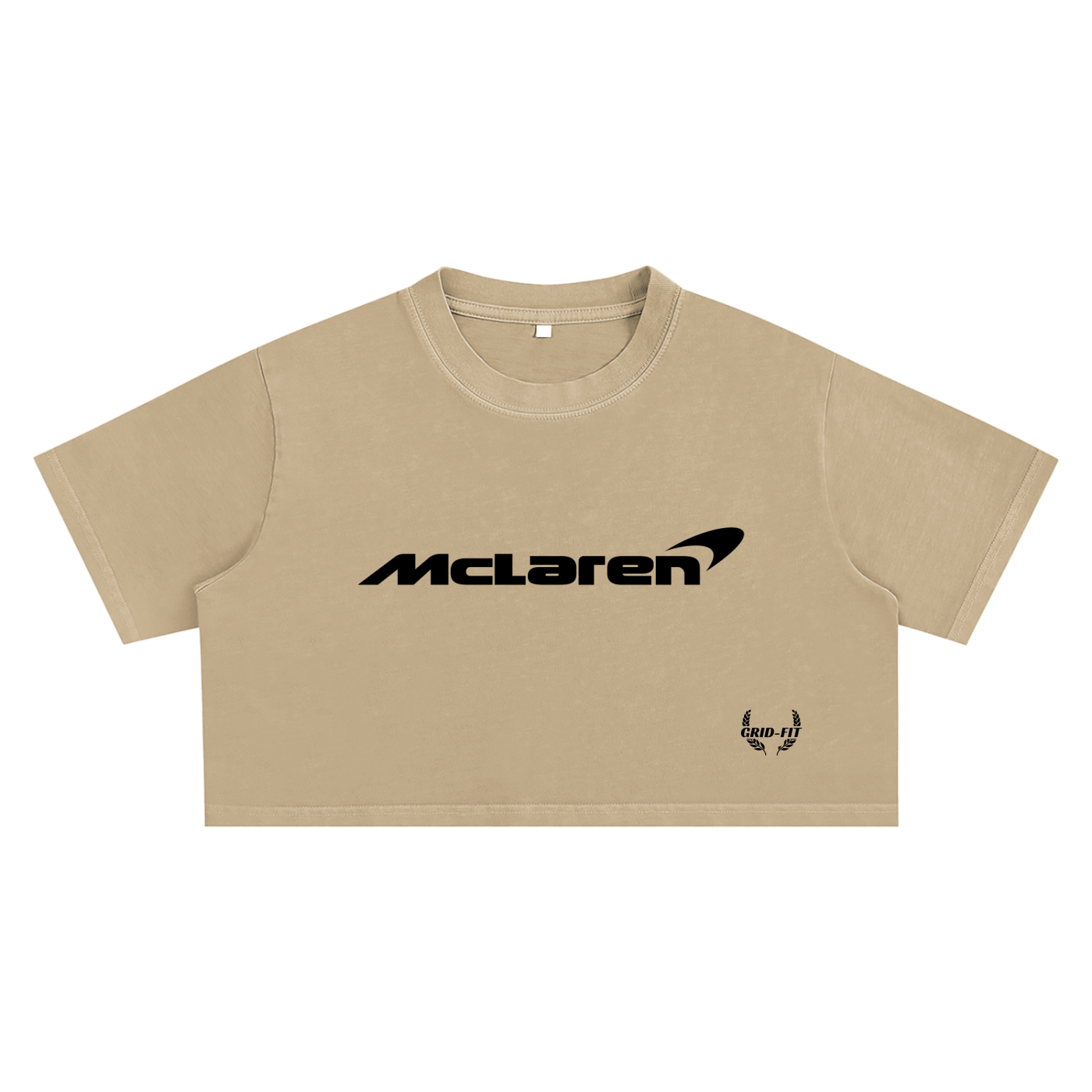 Women,McLaren,Crop Tee