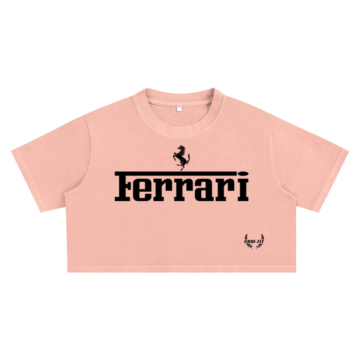 Women,Ferrari,Crop Top