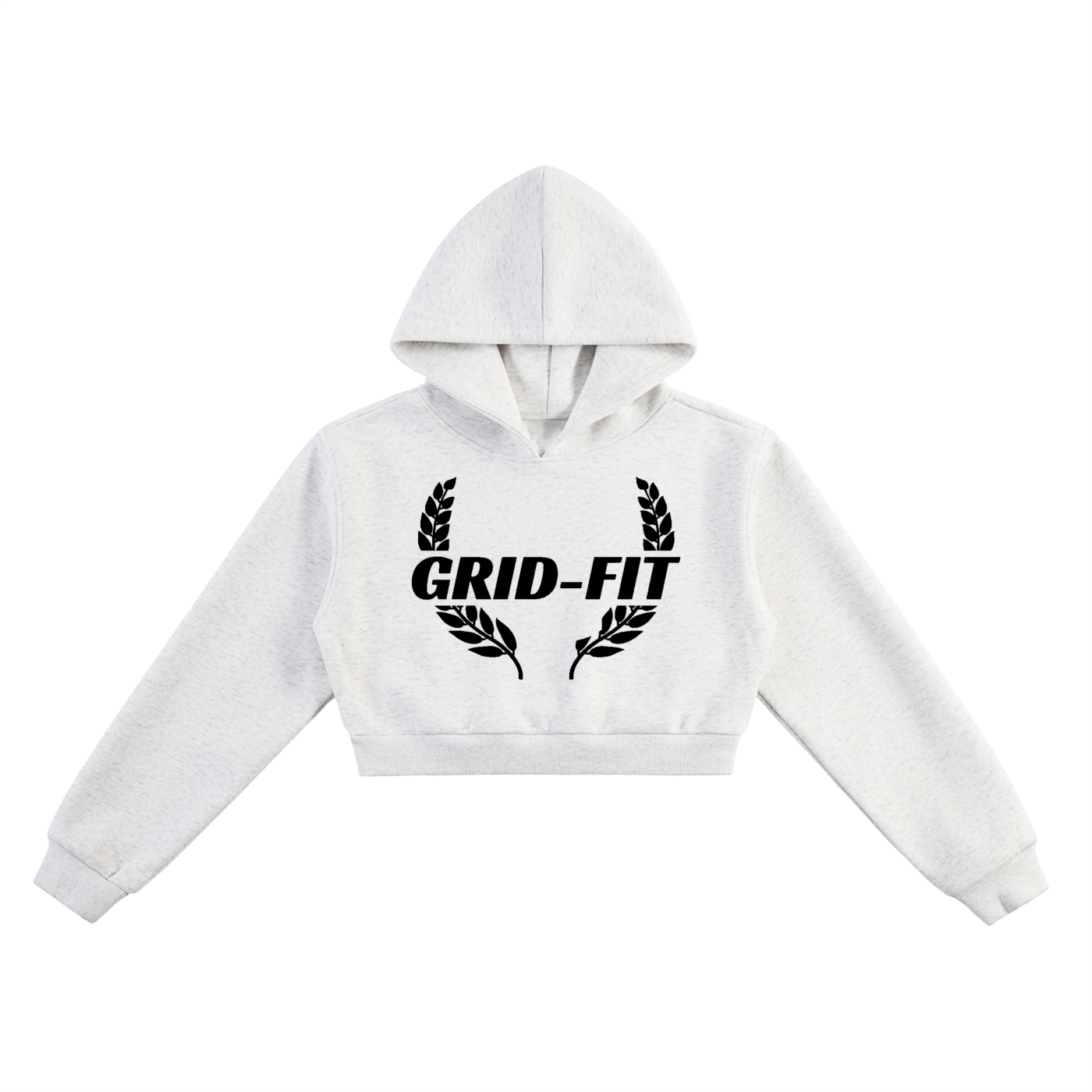 Women,Grid-Fit Original,Crop Top Hoodie