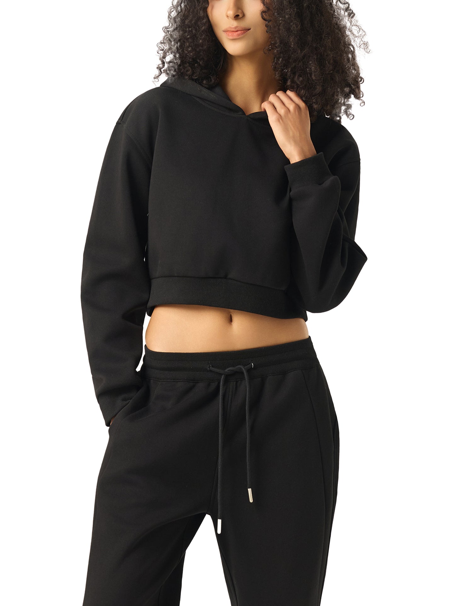 Sport Cropped Hoodie