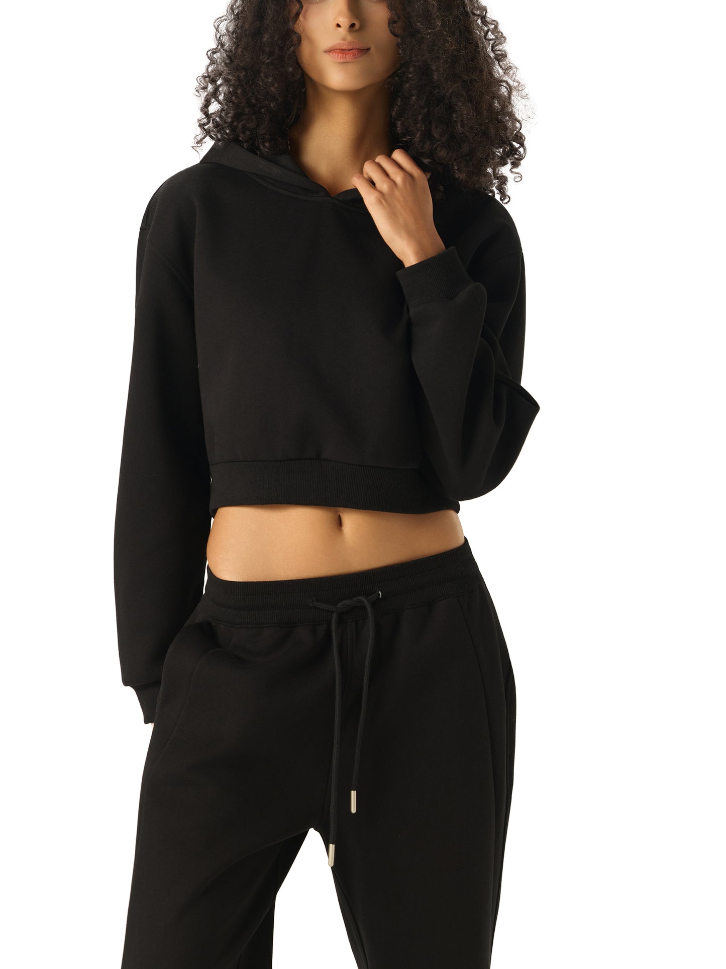 Sport Cropped Hoodie